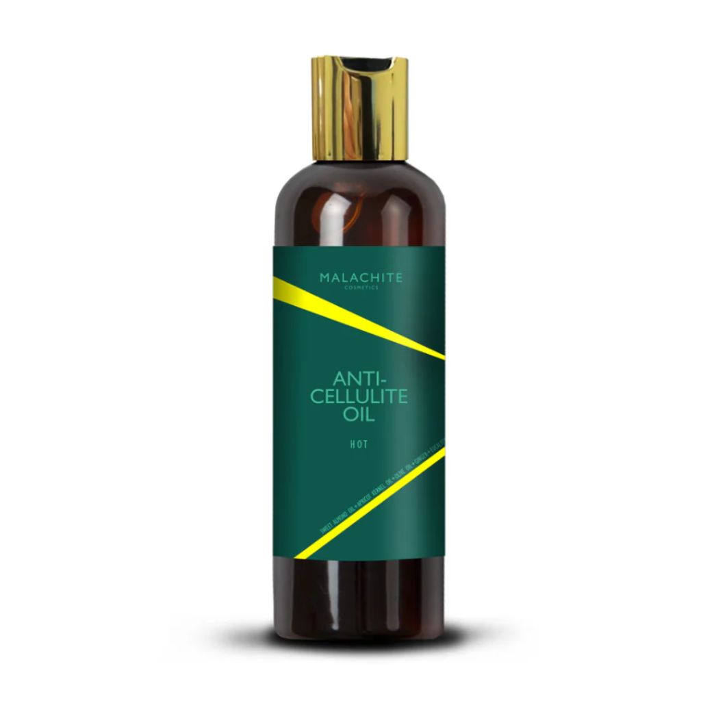 Anticeliulitinis kūno aliejus MALACHITE COSMETICS &quot;Anticellulite oil, hot&quot;, 200ml