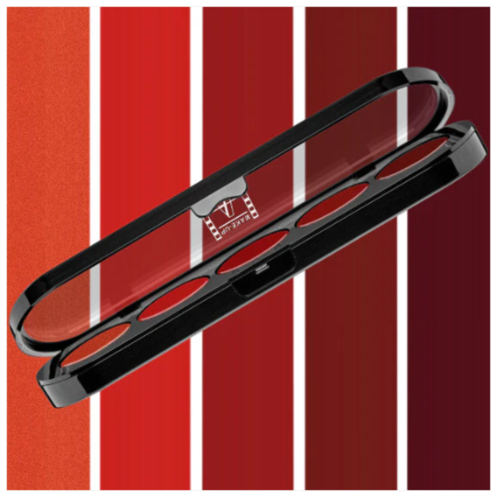 Lūpų dažų paletė (5 vnt.)