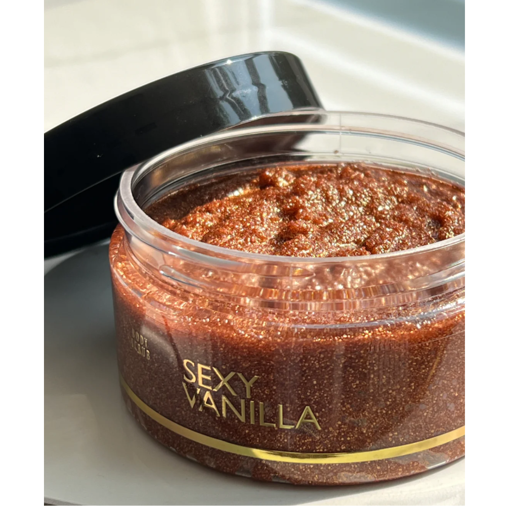 Kūno šveitiklis Malachite Cosmetics SEXY VANILLA BODY SCRUB, 250gr