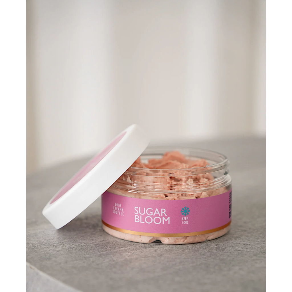 Švytintis kūno suflė-sviestas MALACHITE COSMETICS Sugar Bloom, 150g