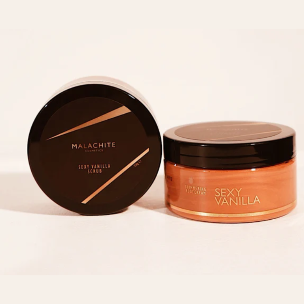 Kūno kremas MALACHITE COSMETICS &quot;Sexy Vanilla&quot;, 200ml