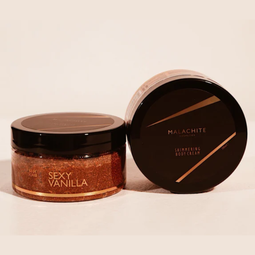 Kūno šveitiklis Malachite Cosmetics SEXY VANILLA BODY SCRUB, 250 g
