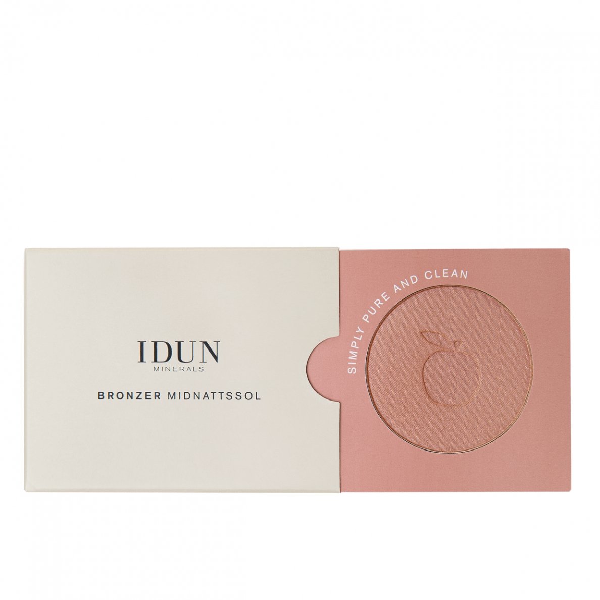 IDUN Minerals bronzinanti pudra suteikianti spindesio Midnattssol Nr. 1622