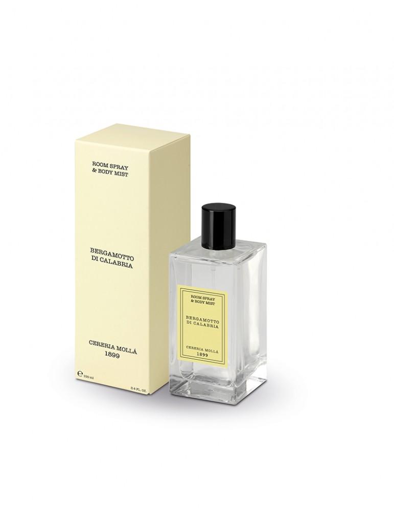 Cereria Molla" purškiklis & kūno dulksna "Bergamotto Di Calabria" 100 ml.