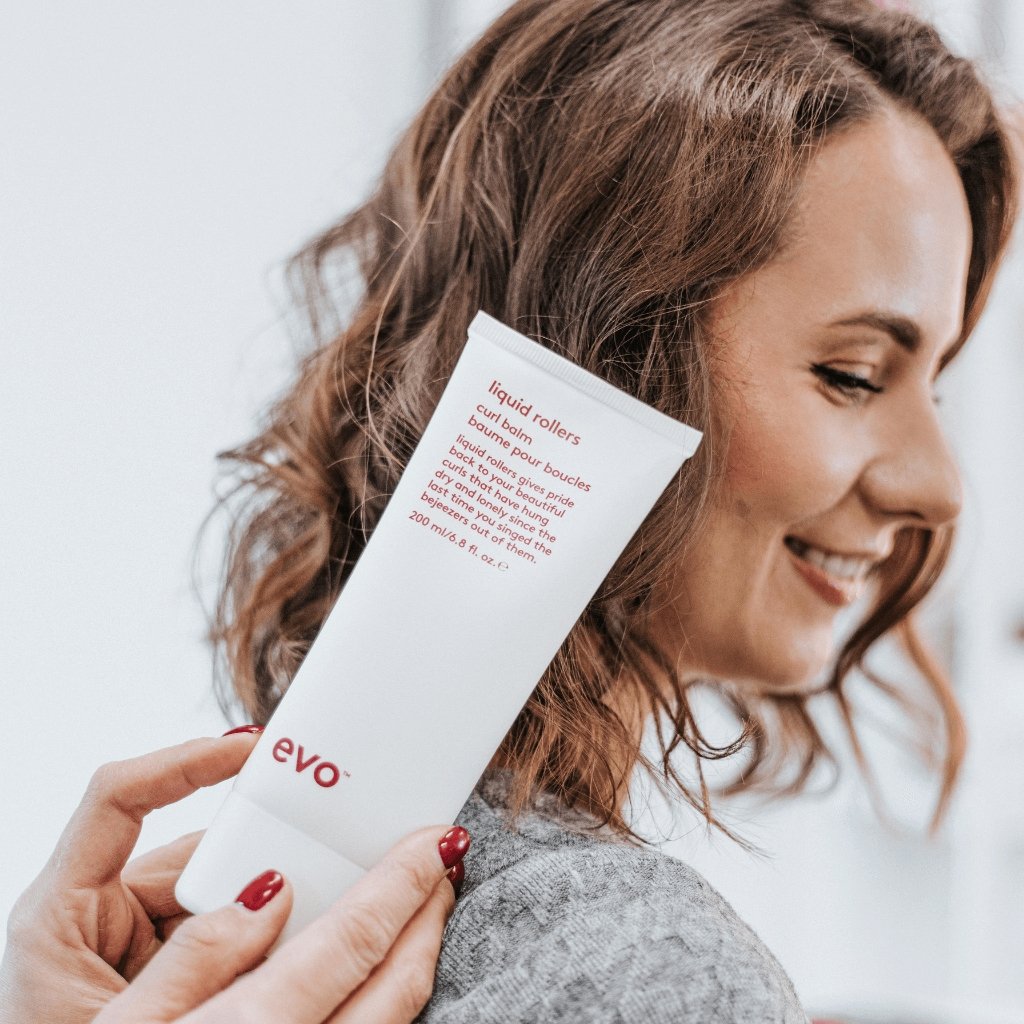 EVO Garbanų balzamas "Liquid rollers"plaukų kremas