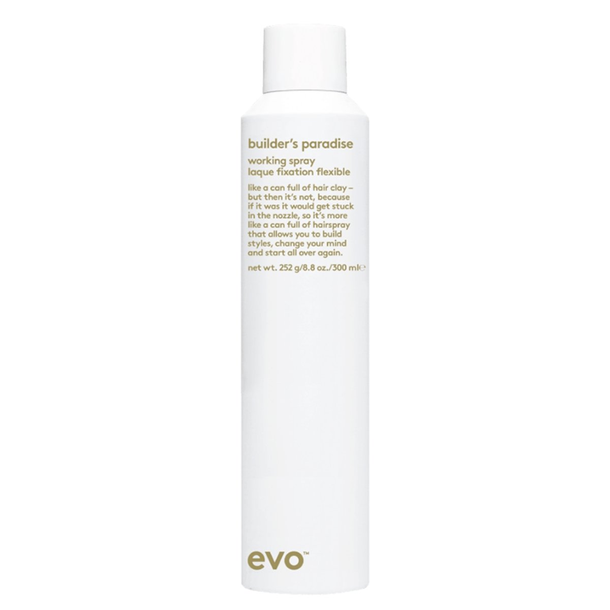 Builder's paradise plaukų lakasplaukų formavimas