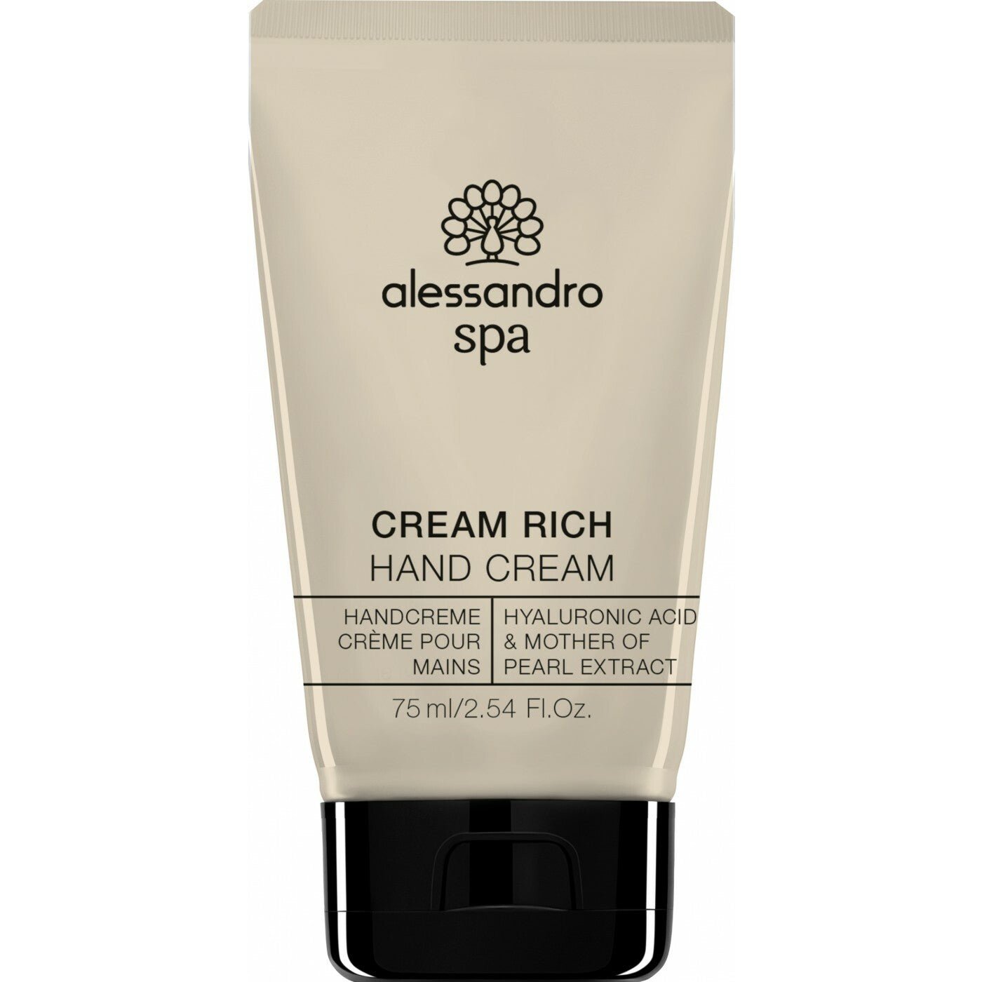CREAM RICH intensyviai drėkinamasis rankų kremas su hialurono rūgštimi (75ml)